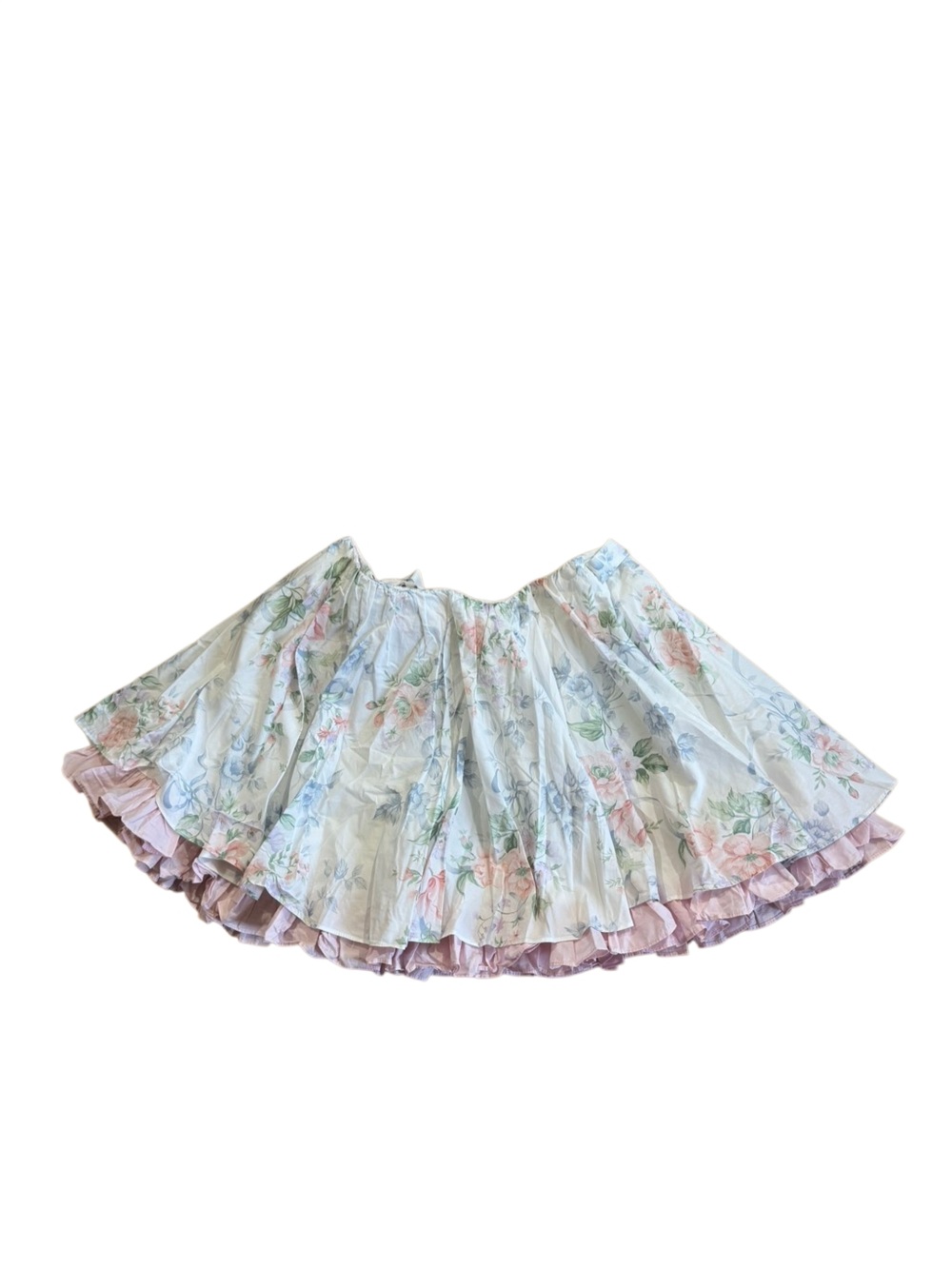 SELKIE Women's Poet Floral Cottage Core Bridgerton Style Mini Skirt Size XL - Picture 9 of 11